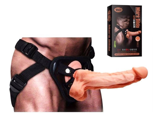 MARS DILDO BROWN / HARNESS ULTRA SUAVE HUECO