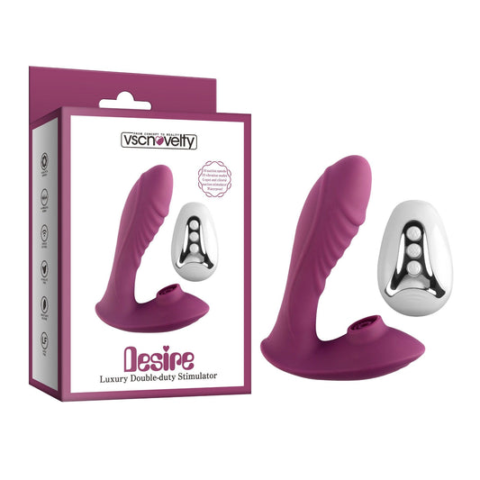DESIRE DOBLE ESTIMULADOR CONTROL REMOTO